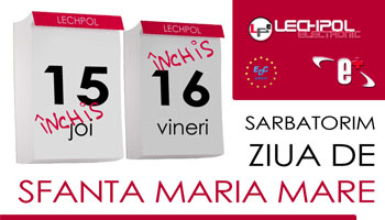 Zile libere de Sfanta Maria Mare