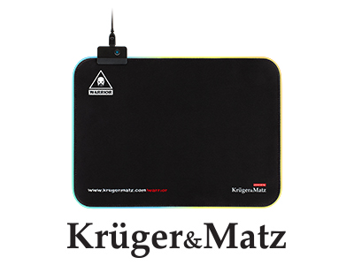 Mouse pad gaming iluminat Warrior Kruger&Matz