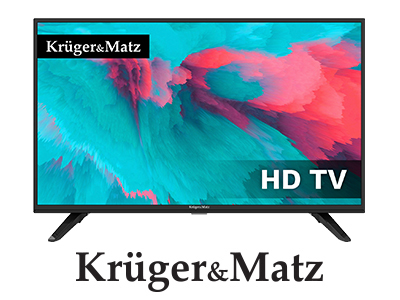 TV HD 32 INCH 81CM H.265 HEVC KRUGER&MATZ 