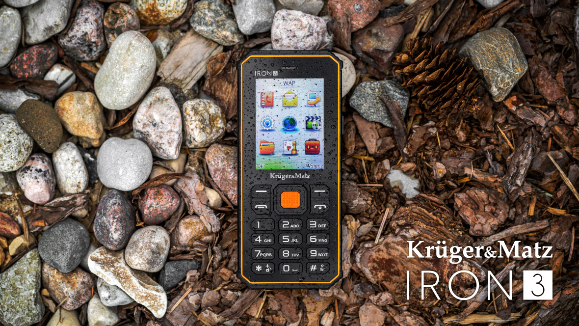 Telefon Kruger&Matz IRON 3 Telefon Kruger&Matz IRON 3