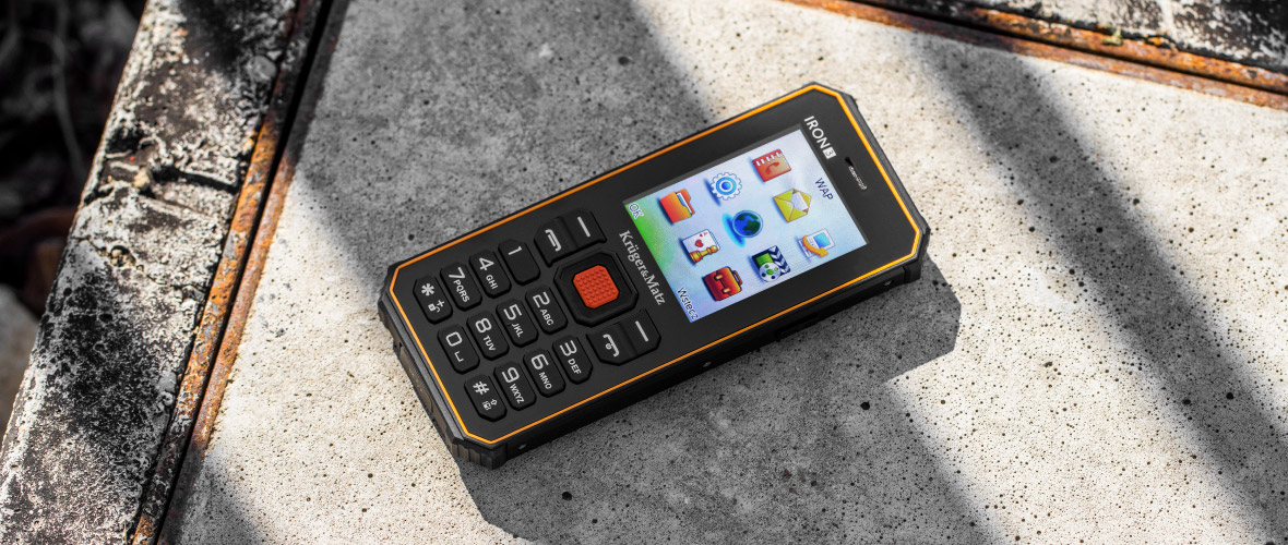 Telefon Kruger&Matz IRON 3 Telefon Kruger&Matz IRON 3