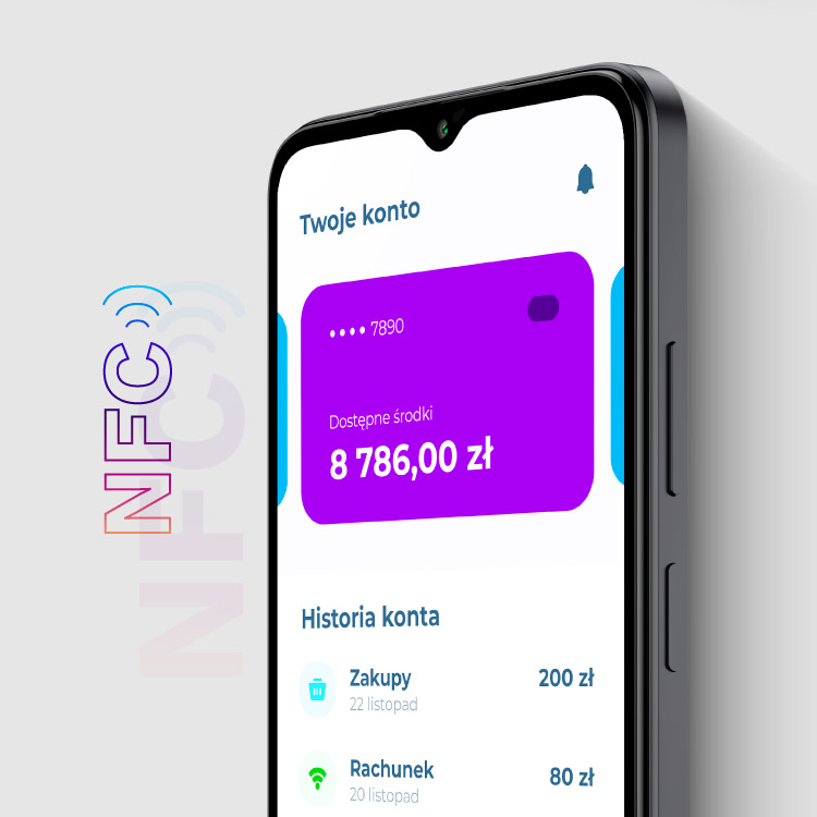Facilitati practice Telefon z NFC