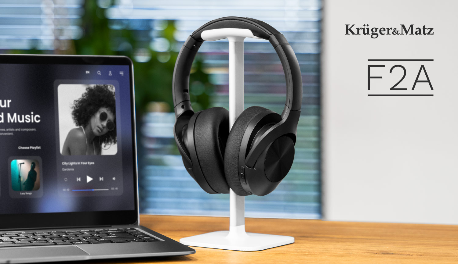 Casti Bluetooth F2A Kruger&Matz Casti Bluetooth F2A Kruger&Matz