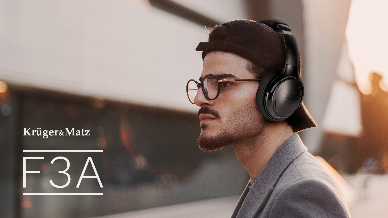 Casti Bluetooth Kruger&Matz F3A Casti F3A
