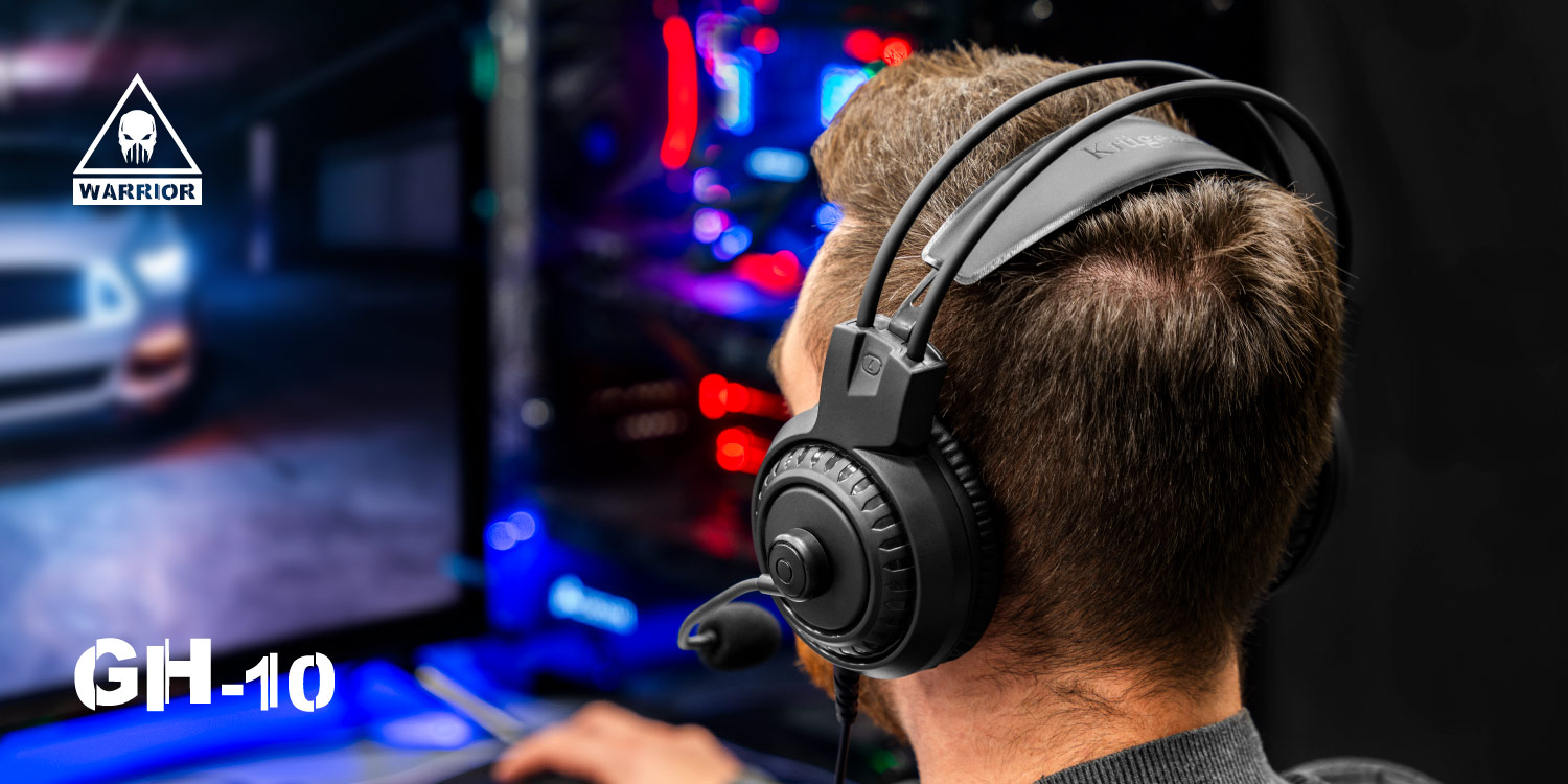 Casti gaming cu microfon Warrior GH-10 Casti gaming