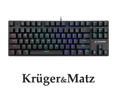 TASTATURA GAMING WARRIOR GK-90 KRUGER&MATZ