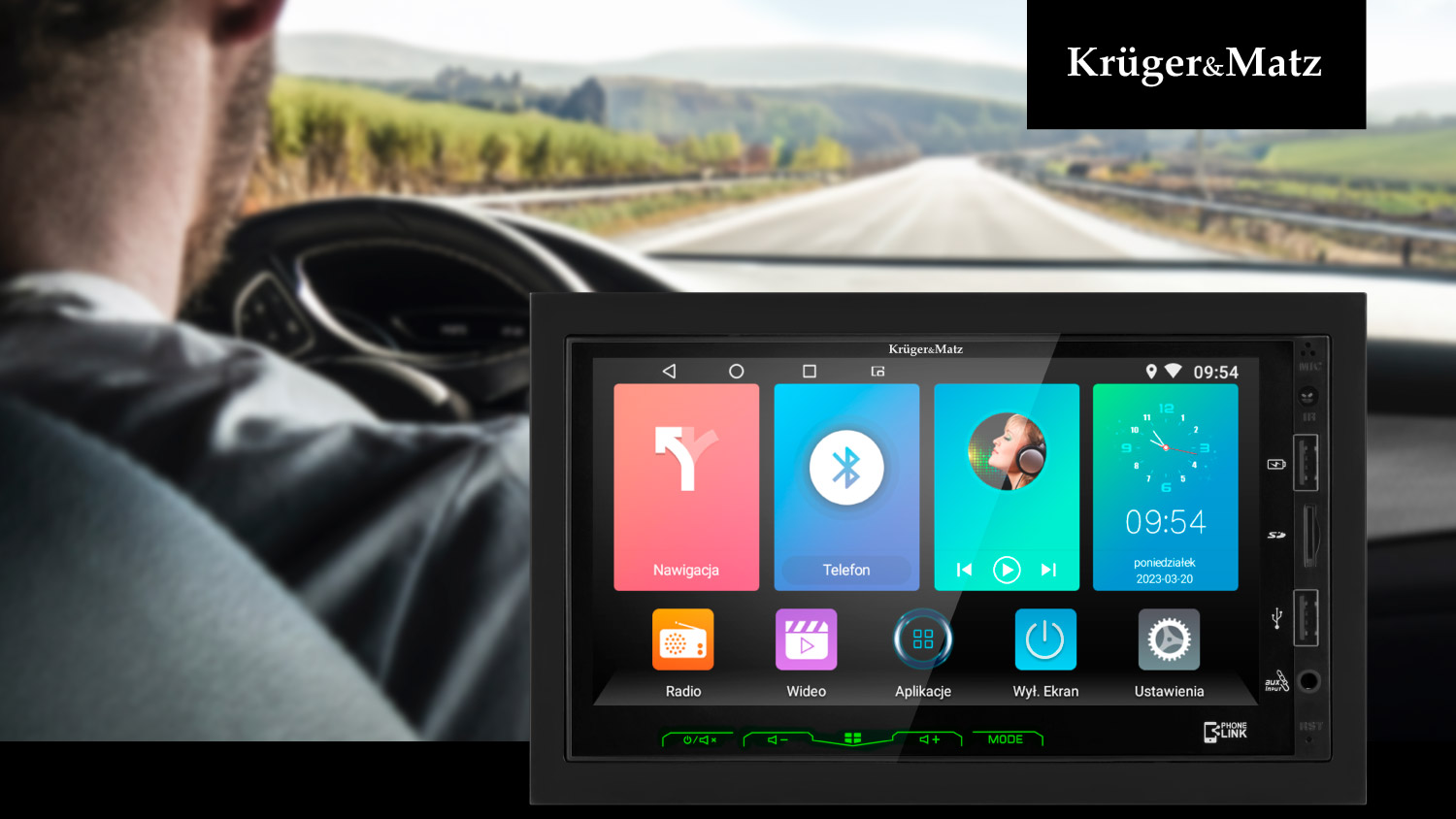 Radio auto Kruger&Matz KM 2008 Radio auto Kruger&Matz KM 2008