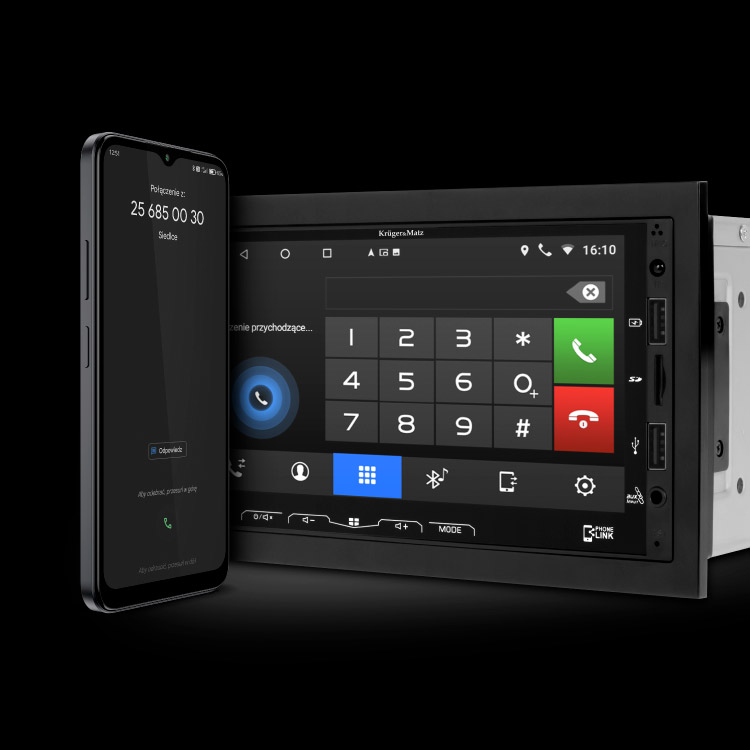 Pentru un plus de comoditate Radio cu Bluetooth