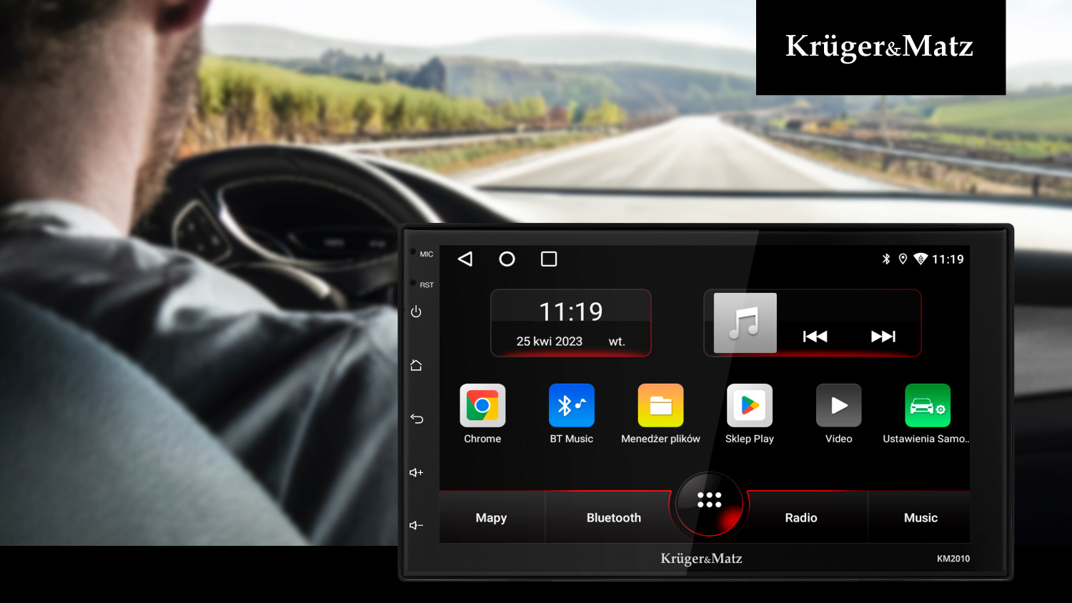Radio auto Kruger&Matz KM 2010 Radio auto Kruger&Matz KM 2010