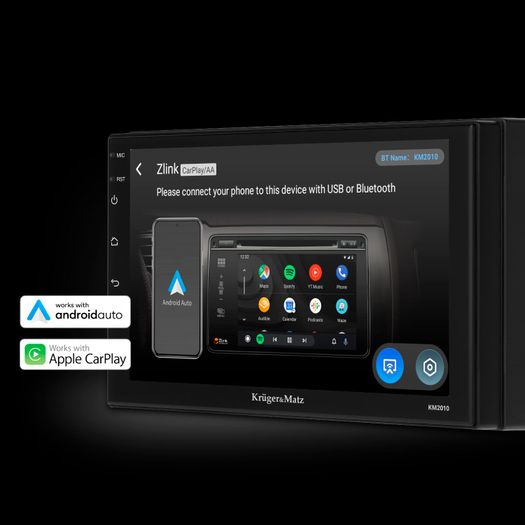 Android auto si Car Play Radio cu Android auto si Car Play