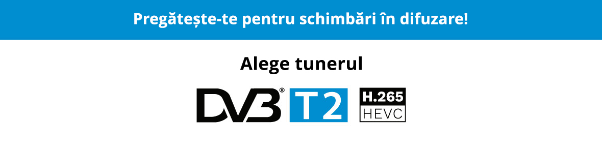 Tuner DVB-T2 HEVC h.265