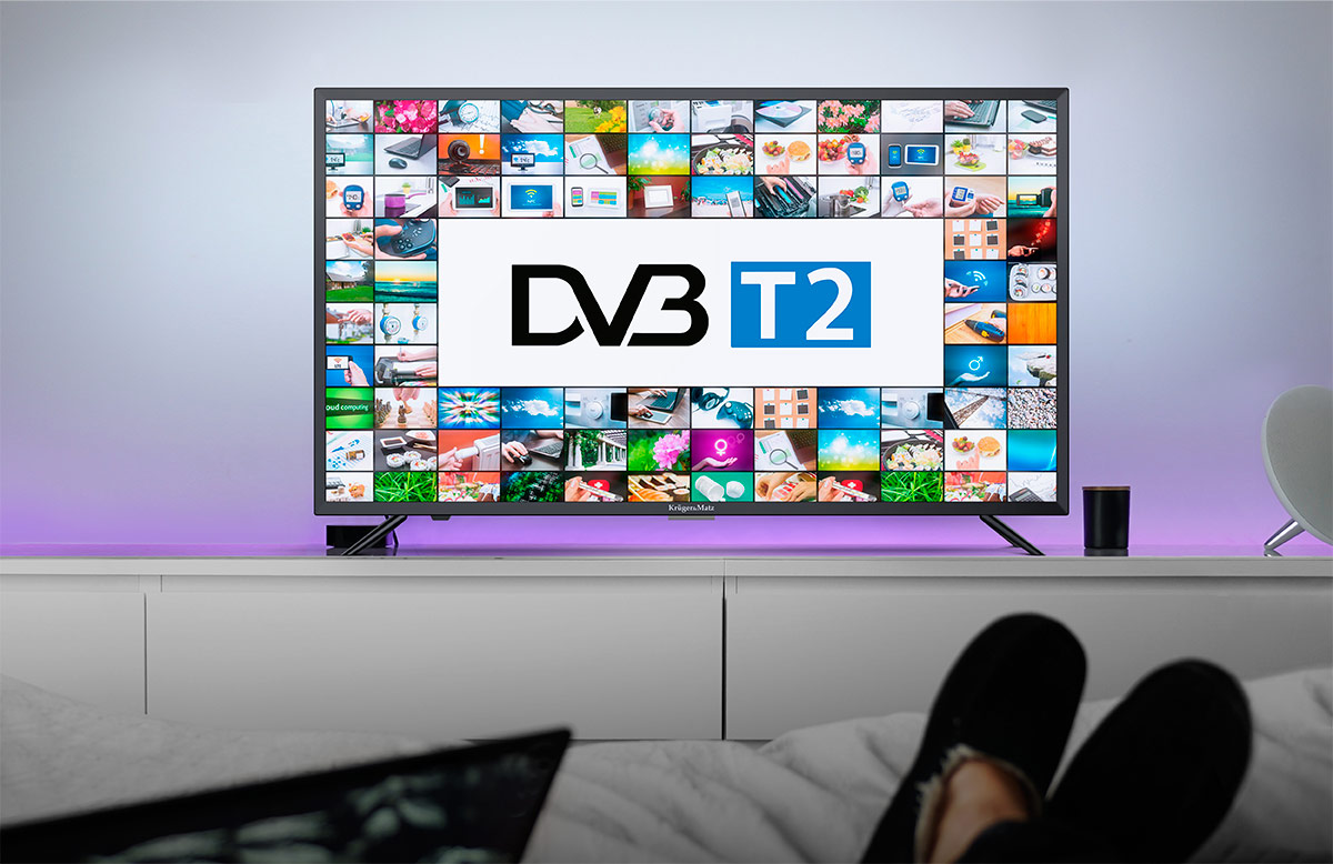 Pentru un plus de confort in utilizare noul televizor de 32 inch de la Kruger&Matz este dotat cu tuner DVB-T2 care foloseste pentru a putea prinde posturile transmise in format digital. Acum nu mai trebuie sa cumperi echipamente in plus! 