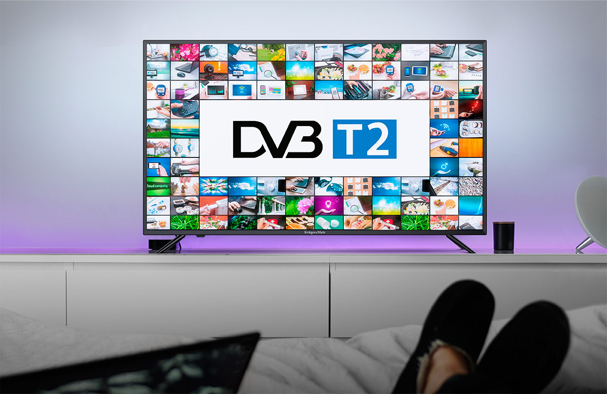 Pentru un plus de confort in utilizare noul televizor de 40 inch de la Kruger&Matz este dotat cu tuner DVB-T2 care foloseste pentru a putea prinde posturile transmise in format digital. Acum nu mai trebuie sa cumperi echipamente in plus! 