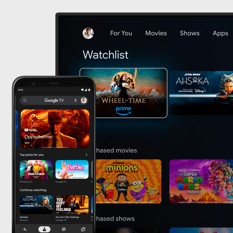 Controleaza-ti televizorul in aplicatie Televizor smart tv