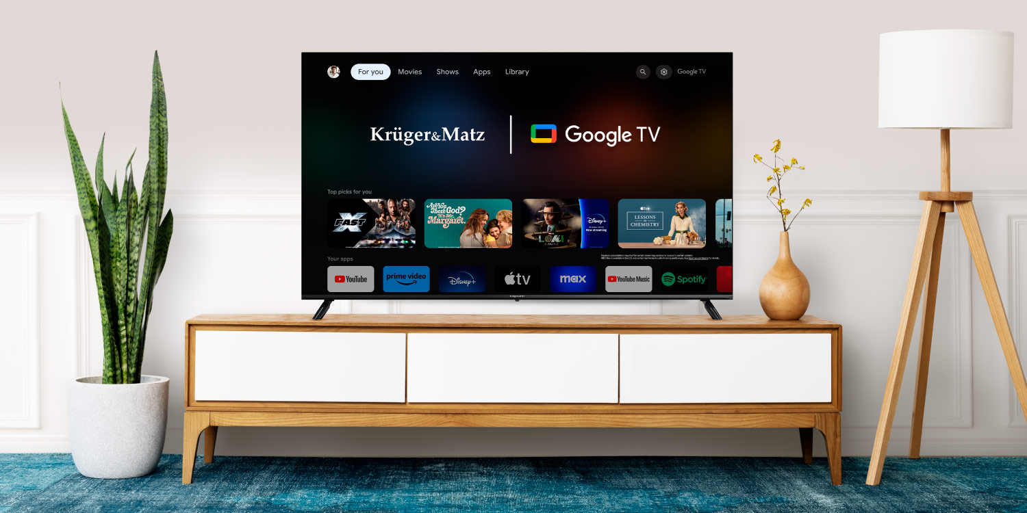 Televizor Kruger&Matz KM0265UHD-SA Televizor Kruger&Matz 65” UHD