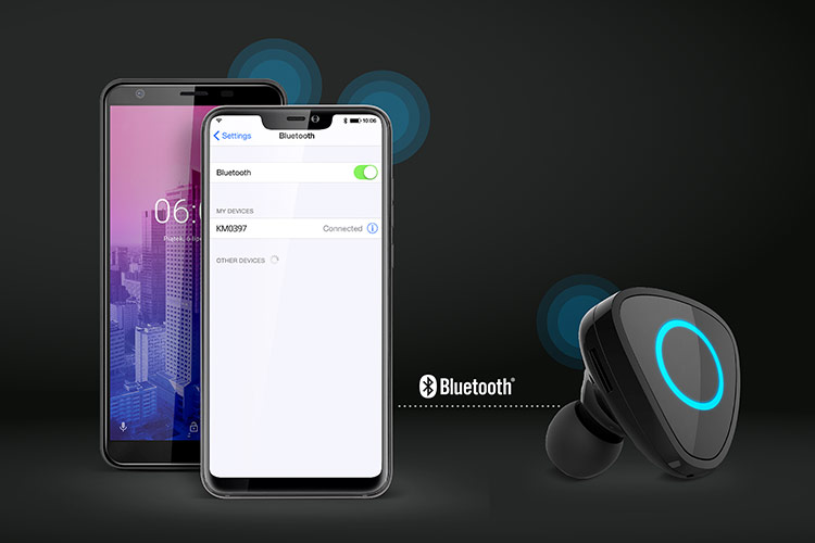 Casca Bluetooth cu apelare vocala Casca Bluetooth cu apelare vocala
