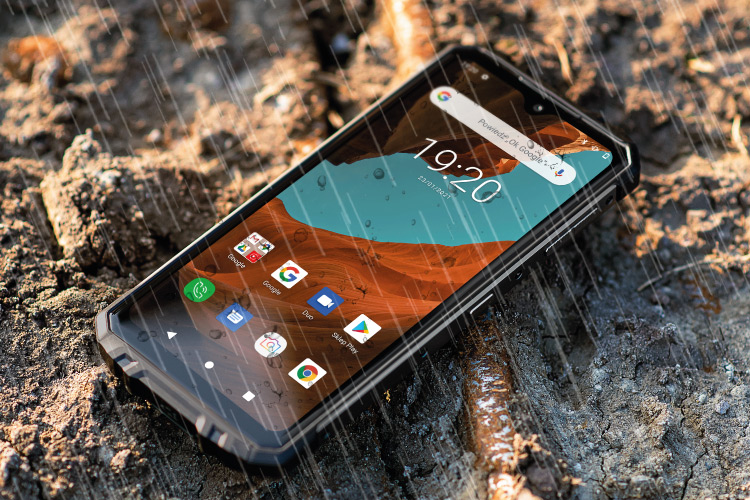 Odporność klasy IP68 Smartphone robust