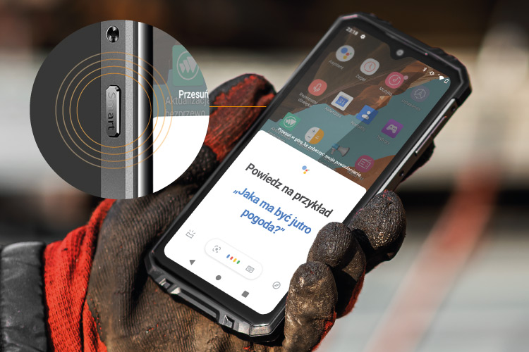 Dostosowany do Ciebie Smartphone cu buton functional configurabil