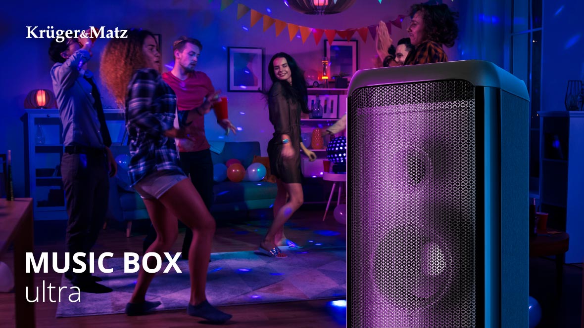 Boxa Bluetooth portabila Kruger&Matz Music Box Ultra Boxa Bluetooth portabila Kruger&Matz Music Box Ultra