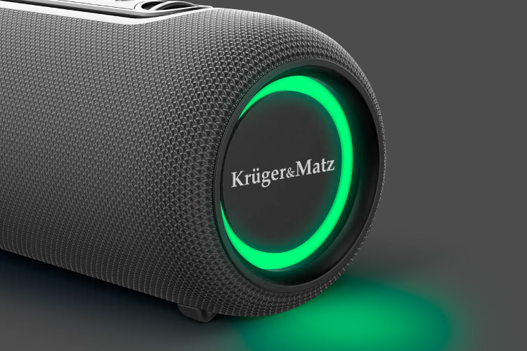 Da viata muzicii tale Boxa Bluetooth cu iluminare de fundal