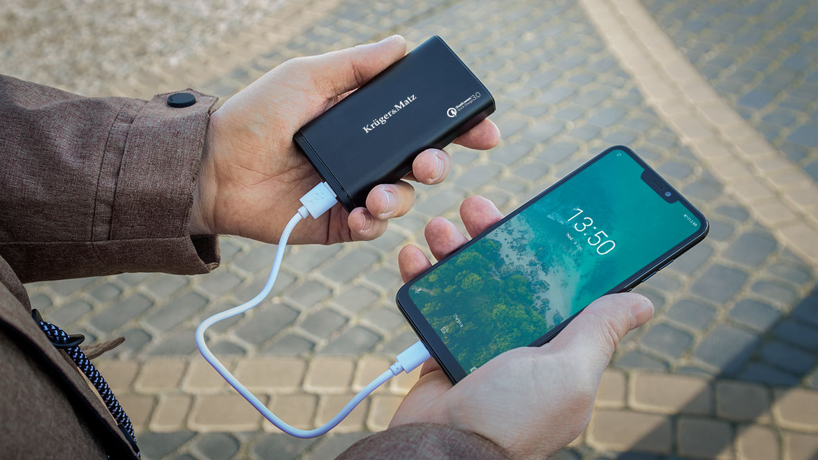 Power bank cu functie Quick Charge 3.0