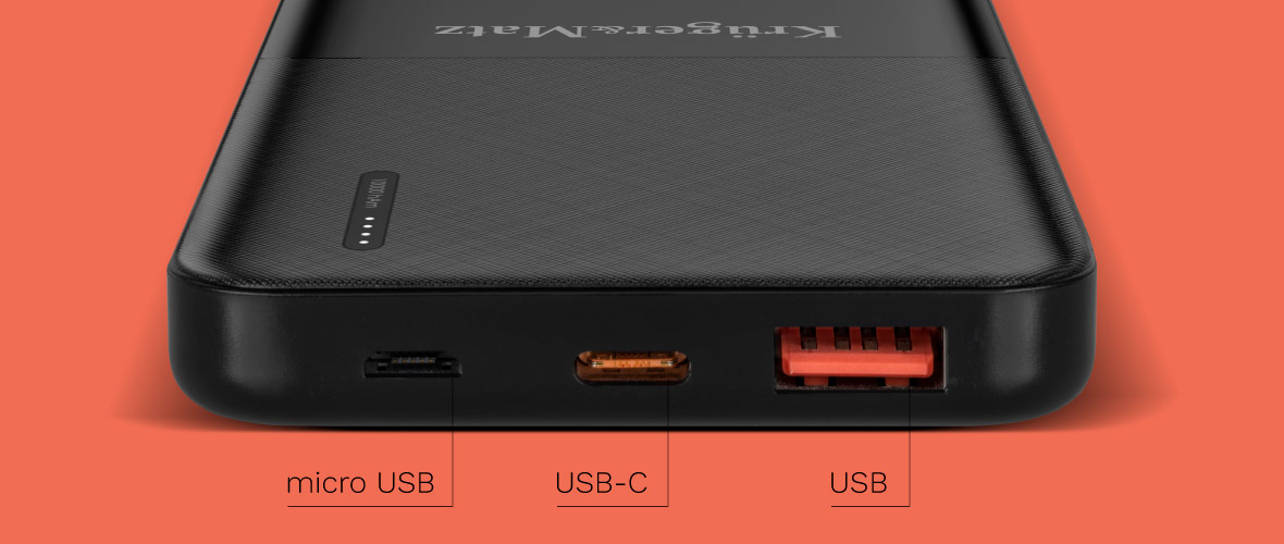 Power bank Kruger&Matz 10 000 mAh Power bank Kruger&Matz 10 000 mAh