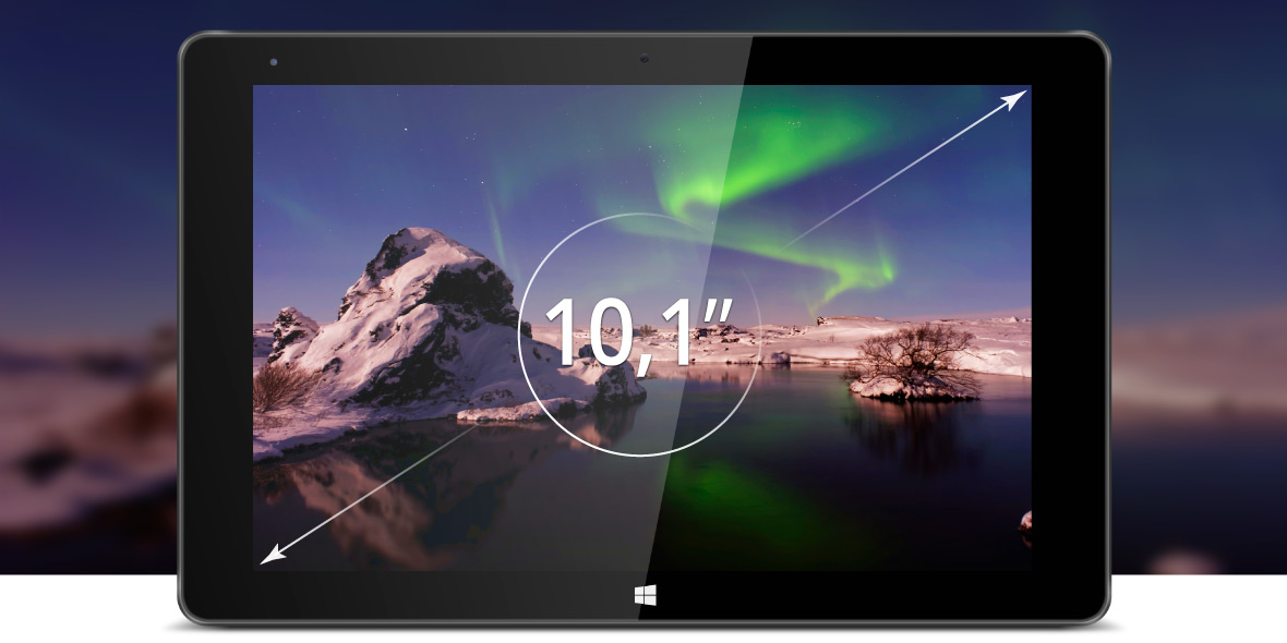 Ecran 10 inch Full HD Tableta Kruger&Matz cu ecran 10 inch Full HD