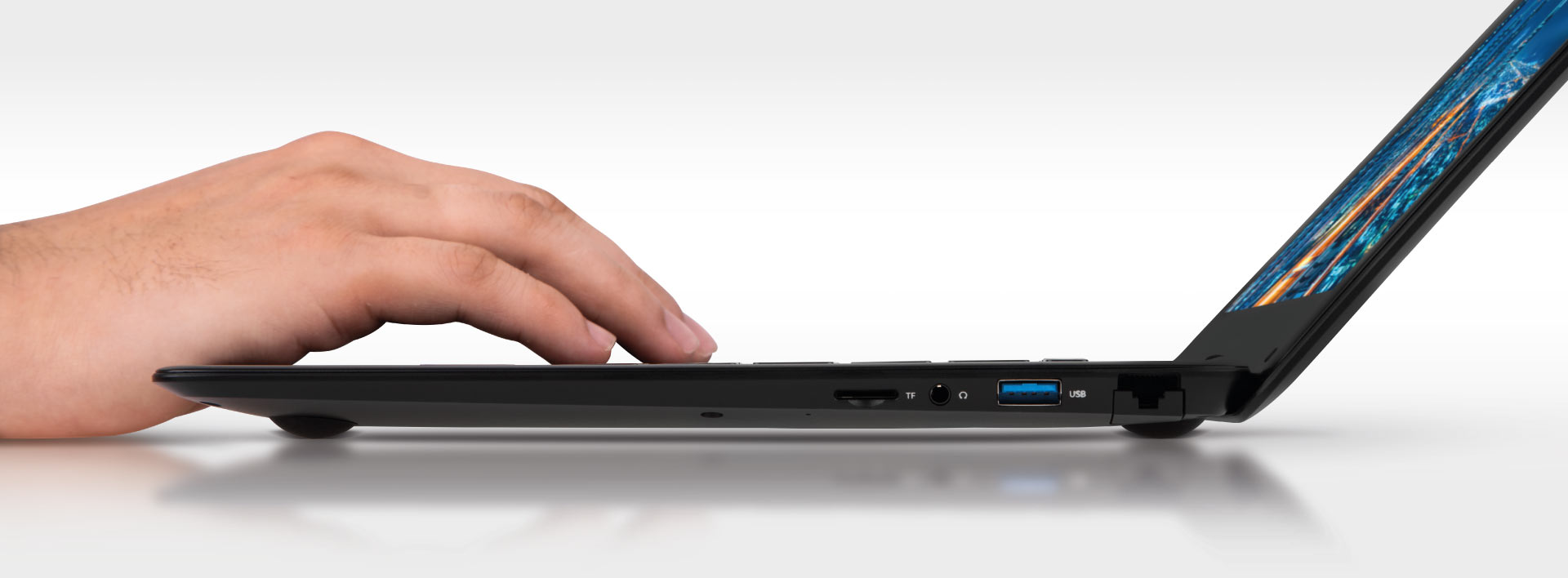 Design cu stil Laptop subtire