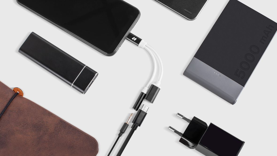 Adaptor USB C – jack 3,5 mm, USB C Rebel Comp