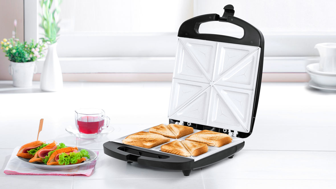 Sandwich maker pentru 4 sanwich-uri TSA3229B TSA3229B