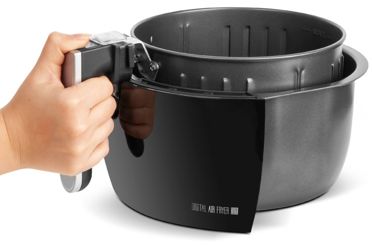 Friteuza air fryer cu bol de 3l