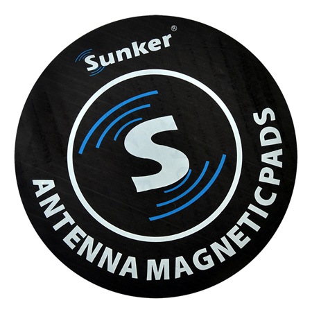 Pad Magnetic Sunker Antena Cb 16cm