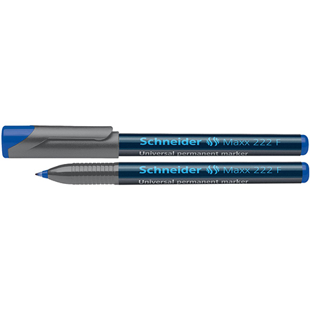 Marker Ohp Fin Permanent 222 Albastru Schneider