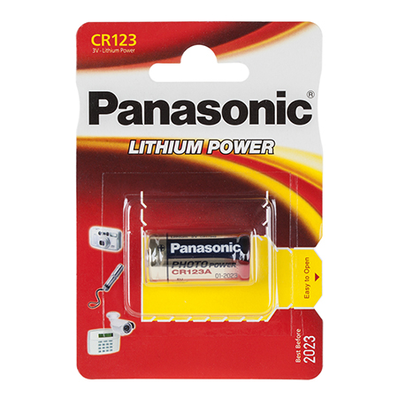 Baterie Cr123 Blister 1 Buc Panasonic