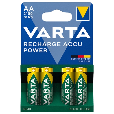 Acumulatori Aa 2100mah Blister 4 Buc Varta