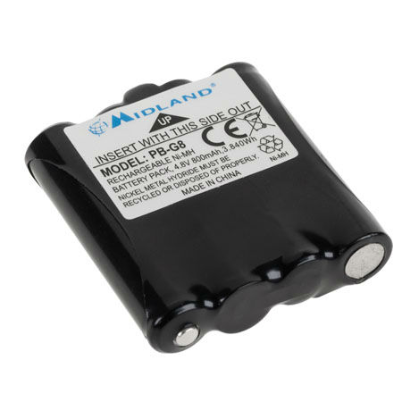 Acumulator Midland G6 Ni-mh 800mah 4.8v Acumulator Midland G6 Ni-mh 800mah 4.8v