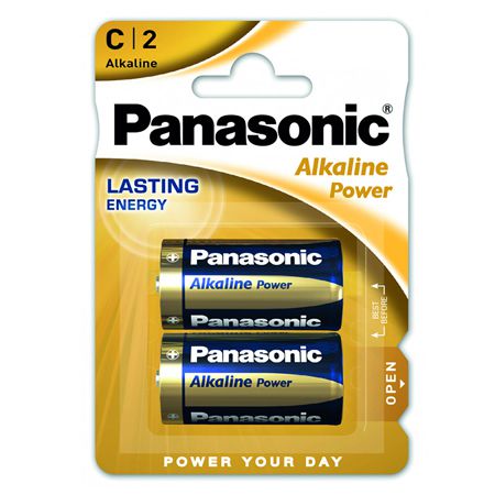 Baterie Alcalina Panasonic Bronze Lr14 Blister 2 Buc