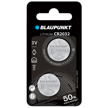 Baterie Litiu  Cr 2032 2 Buc Blaupunkt