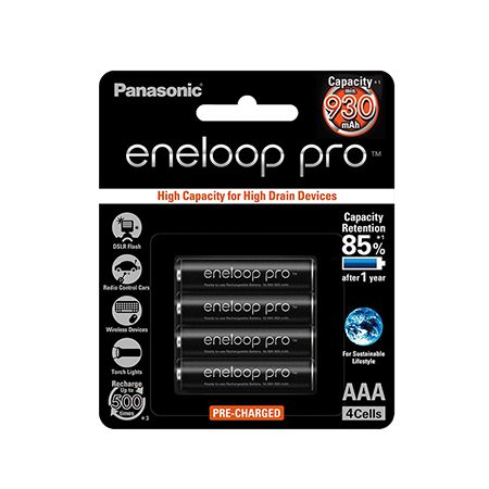 Acumulatori Aaa 930mah Panasonic Eneloop Pro