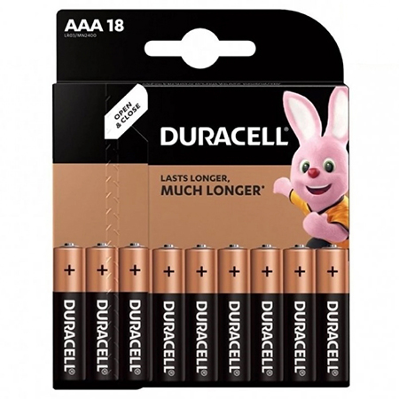 Baterie Alcalina Duracell Lr03 Blister 18 Buc