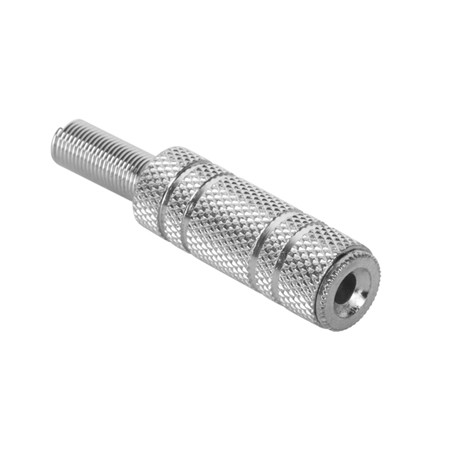 Mufa Jack 3.5mm Mama Mono Metal Pe Cablu