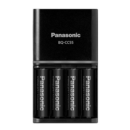 Charger 4 Accu Aa 2500mah Panasonic Eneloop Pro