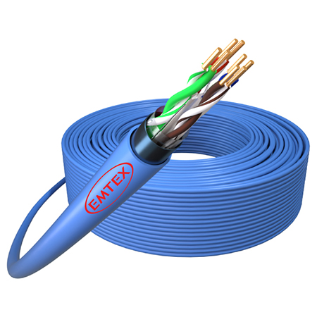 Cablu Ftp  Cat6 Curpru 23awg 305m Emtex
