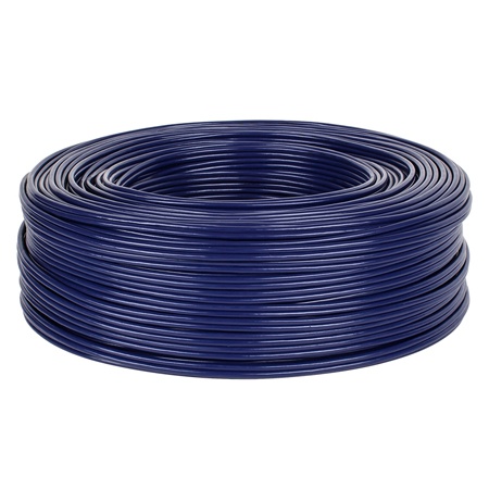 Cablu 2rca 3mm Albastru Rola