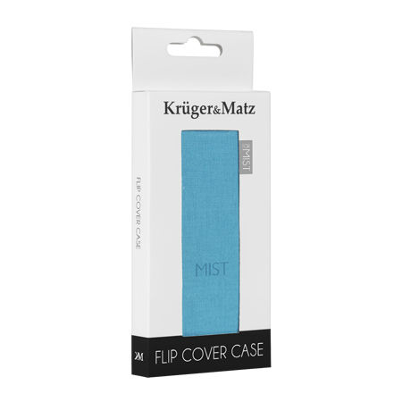 Flip Cover Albastru Mist Kruger&matz