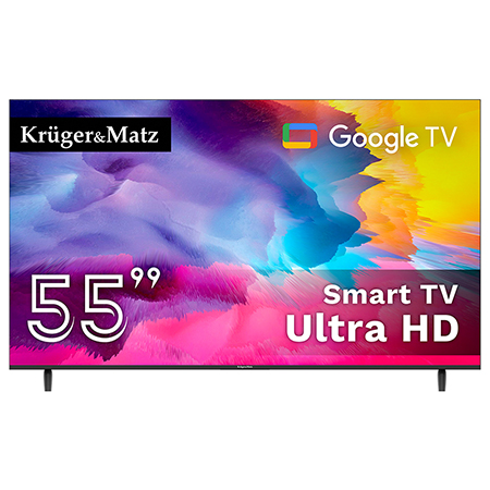 Google Smart Tv 5.0 55inch 141cm Ultrahd 4k Kruger&matz Google Smart Tv 5.0 55inch 141cm Ultrahd 4k Kruger&matz