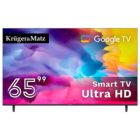 Google Smart Tv 5.0 65 Inch 163cm Ultrahd 4k Kruger&matz