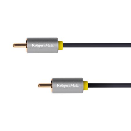 Cablu 1rca - 1rca 0.5m Basic K&m