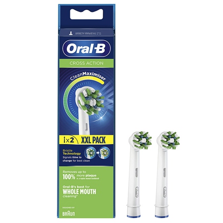 Set 2 Rezerve Periuta Cross Action Oral-b