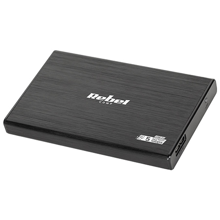 Rack Extern 2.5 Sata Usb 3.0 Aluminiu Rebel